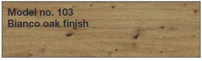 Bianco Oak Finish